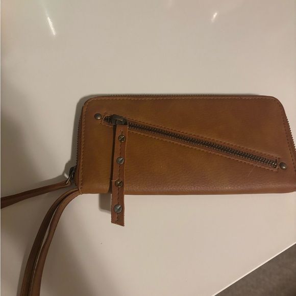 Free People Handbags - Free People Brown Leather Wallet